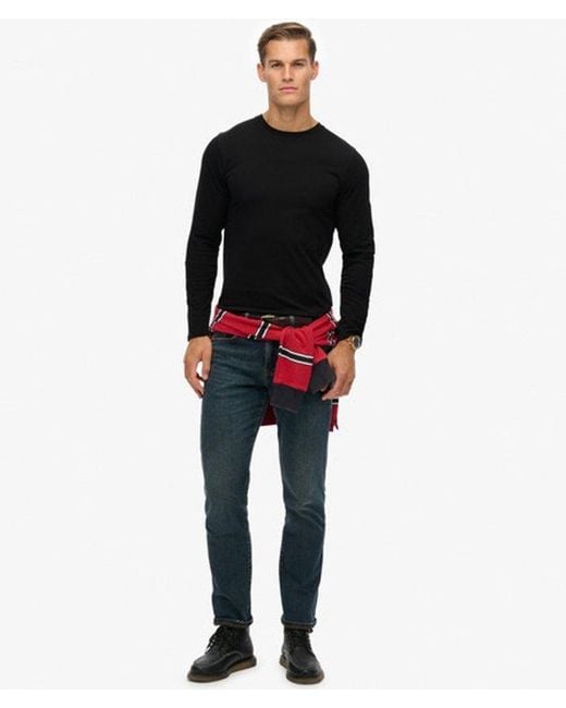 Superdry Black Classic Essential Top for men