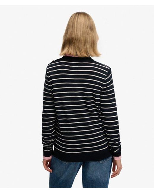 Superdry Black & Co Lightweight Essential Jumper