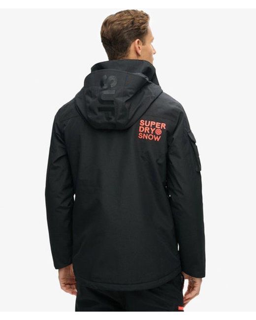 Superdry Black & Co Ski Ultimate Rescue Jacket for men