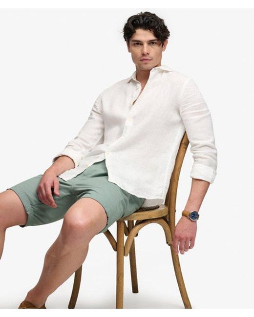 Superdry Green & Co Premium Regular Chino Shorts for men