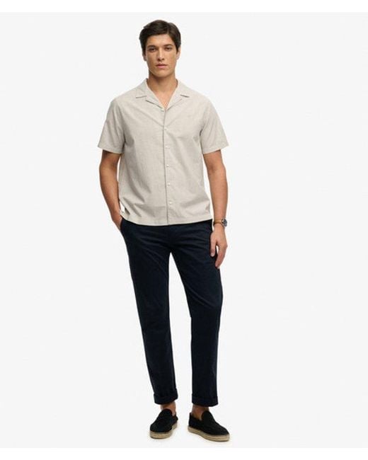 Superdry White & Co Cabana Short Sleeve Shirt for men