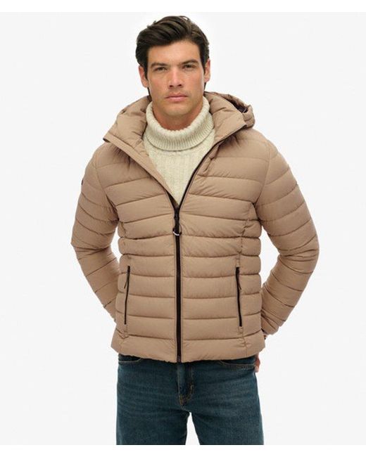 Superdry Natural & Co Hooded Fuji Padded Jacket for men