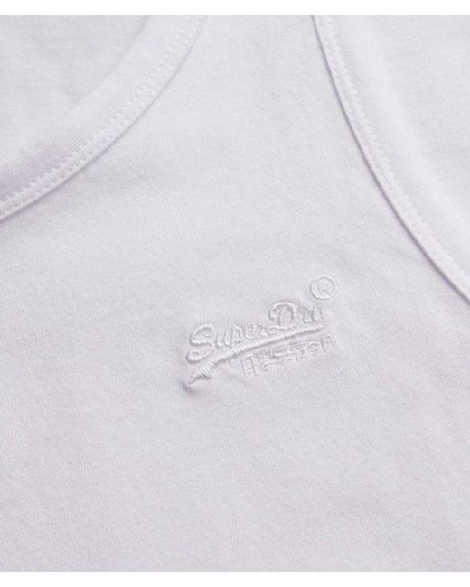 Superdry White & Co Essential Logo Vest for men