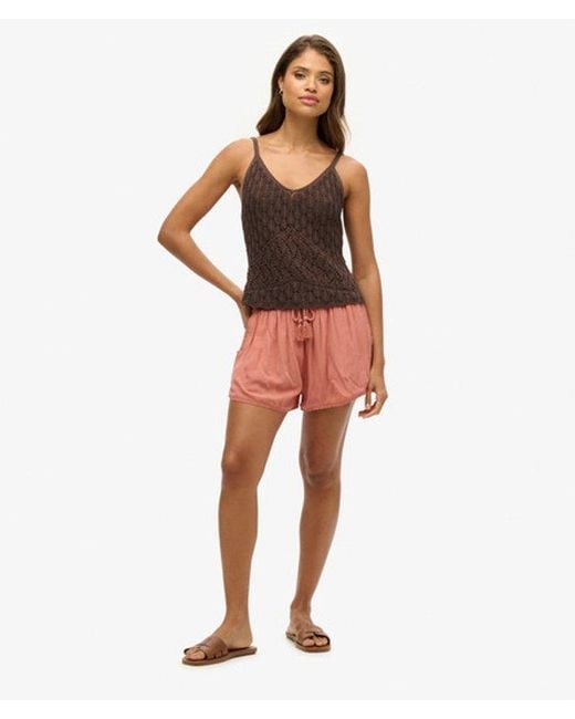 Superdry Red & Co Beach Shorts