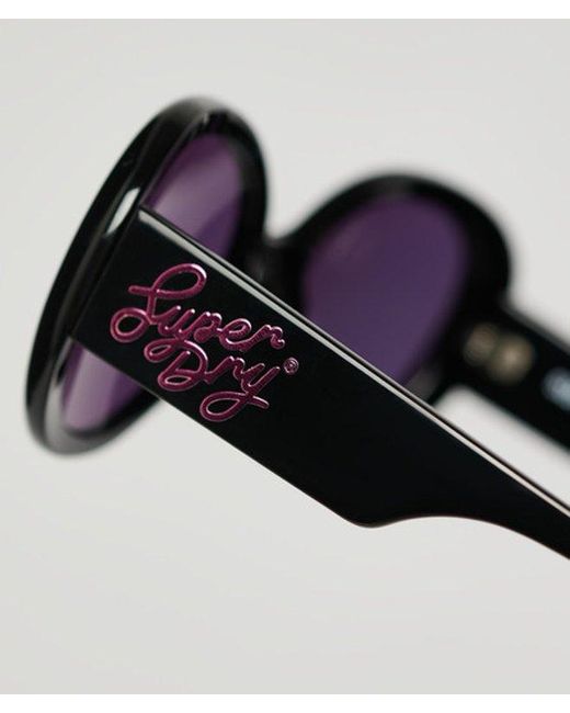 Lunettes de soleil sdr overtaille bug Superdry en coloris Black