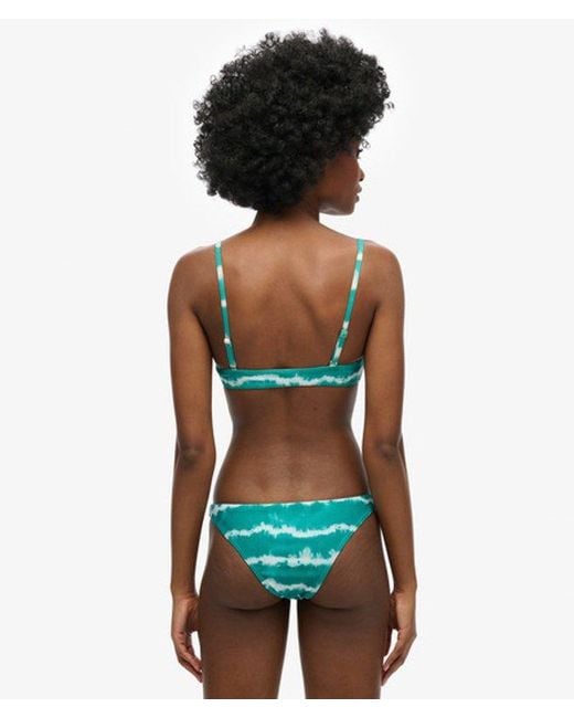 Superdry Pink & Co Tie Dye Recycled Bikini Top