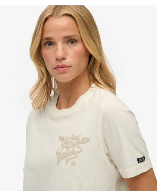 Superdry White Super Wings T-shirt