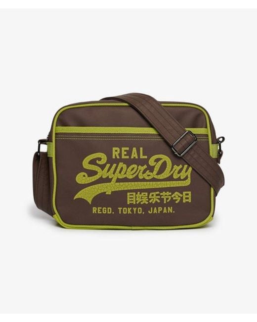 Superdry Green & Co Mini Alumni Crossbody Bag