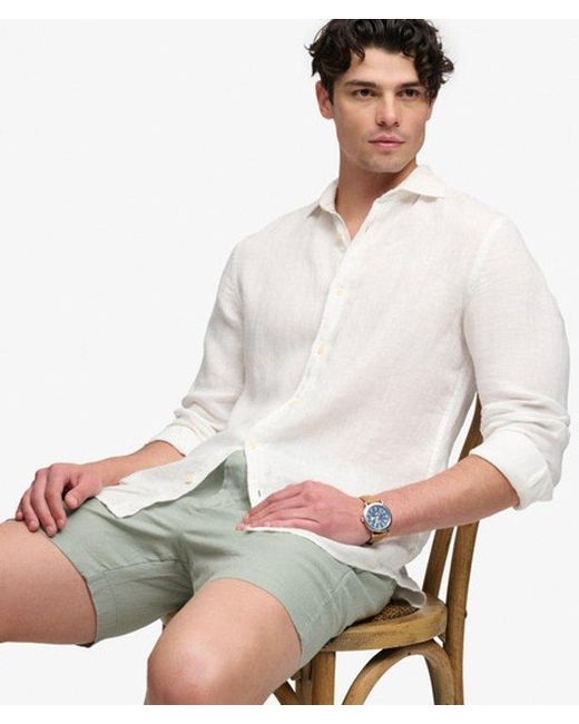 Superdry White & Co The Merchant Store - Linen Shorts for men