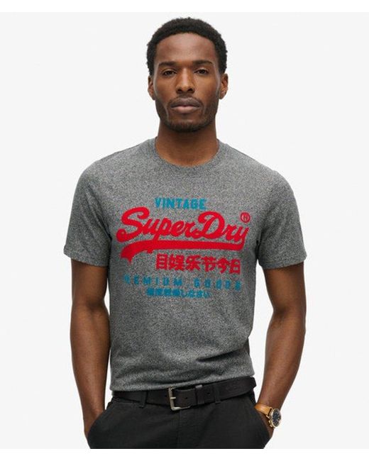 Superdry Red & Co Duo Vintage Logo T-shirt for men