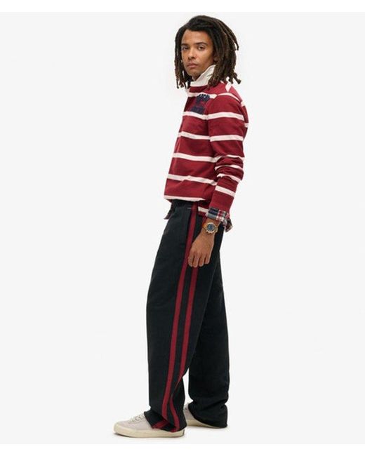 Superdry Red & Co Essential Logo Straight joggers for men