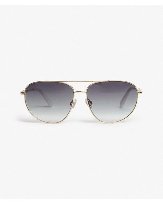 Femme Lunettes De Soleil Aviateur À Verres Dégradés Taille: 1Taille Superdry en coloris Metallic