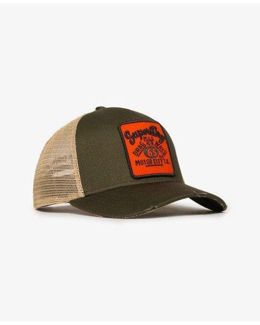 Femme Casquette Camionneur En Maille Filet Taille: 1Taille Superdry en coloris Green
