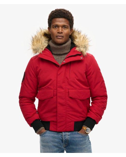 Superdry Red Everest Bomber Jacket for men