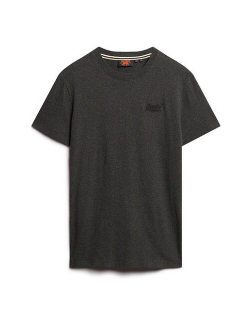 Superdry Black & Co Essential Logo T-shirt for men