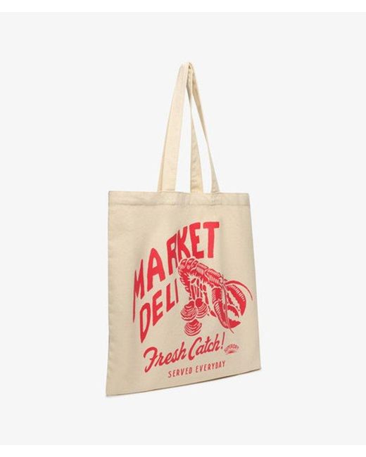Femme Tote Taille: 1Taille Superdry en coloris Red