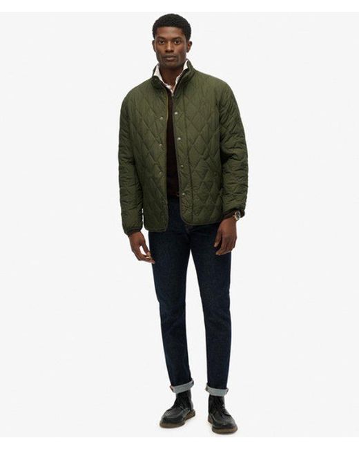 Superdry Green & Co Quilted Estate Jacket for men