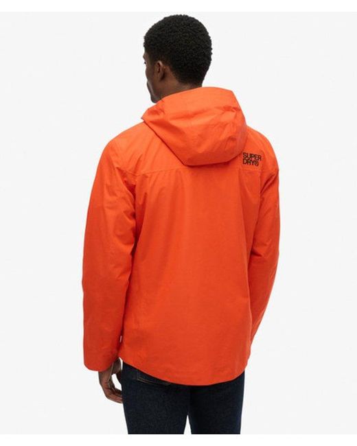 Superdry Orange & Co Waterproof Jacket for men