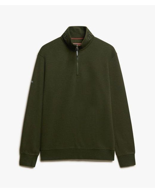 Superdry Green & Co Utility Logo Half-zip Sweatshirt for men