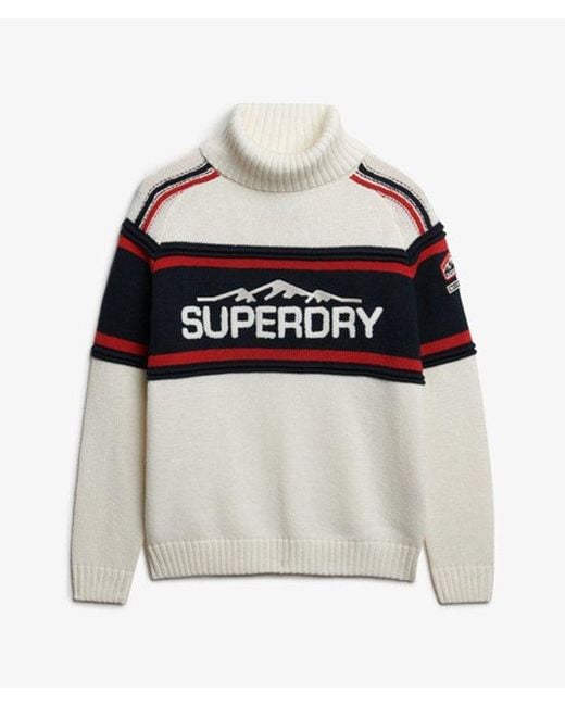 Superdry Apres Ski Coltrui in het Blue