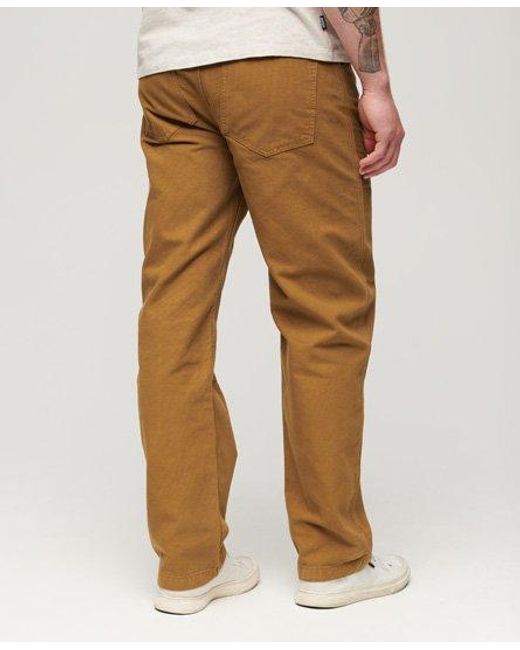 Superdry Natural Carpenter Pants for men