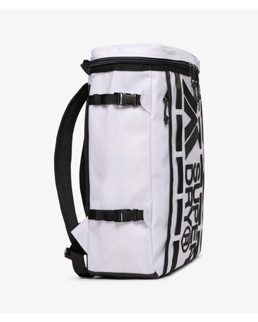 Superdry Black & Co Outdoor 30l Tarp Backpack