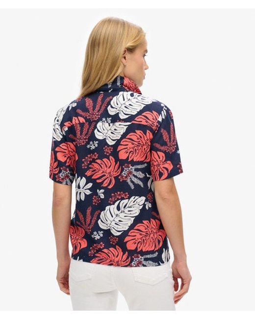 Superdry Blue & Co Beach Resort Shirt
