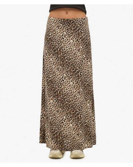 Superdry Natural & Co Column Maxi Skirt