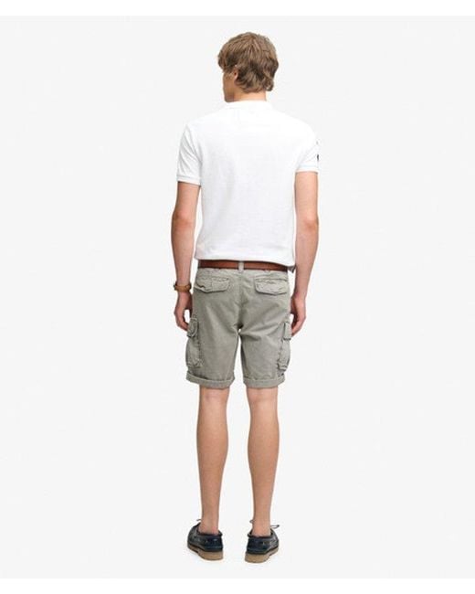Superdry Core Cargo Shorts in het Gray voor heren