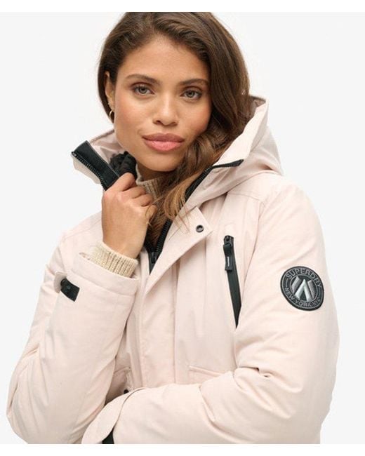 Superdry Natural City Padded Bomber Jacket
