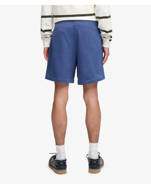 Superdry Blue & Co Monogram Shorts for men