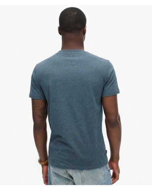 Superdry Blue & Co Essential Logo T-shirt for men