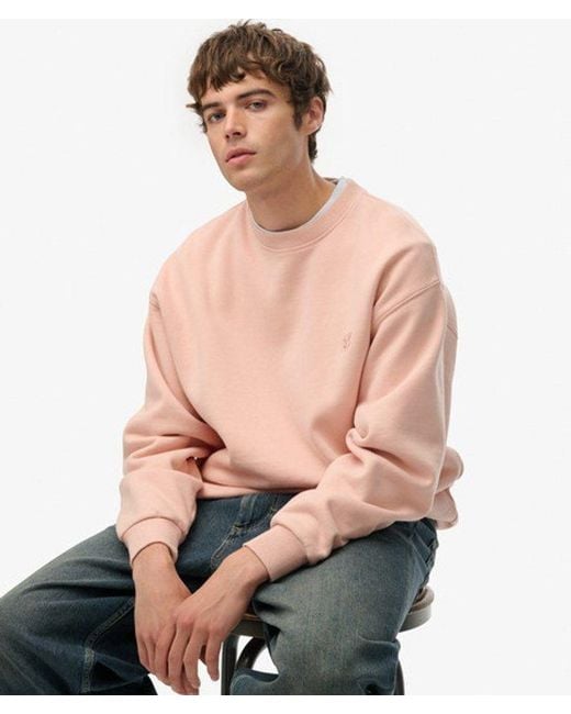 Superdry Natural & Co Oversized Crew Sweatshirt for men