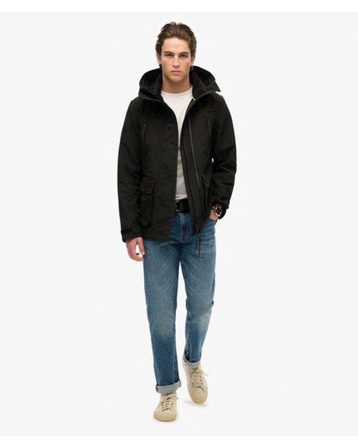 Superdry Blue & Co Hooded Ultimate Embroidered Windbreaker for men
