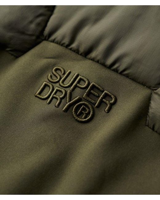 Superdry Green & Co Storm Softshell Hybrid Jacket for men