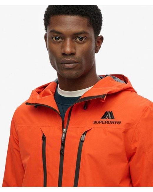 Superdry Orange & Co Waterproof Jacket for men