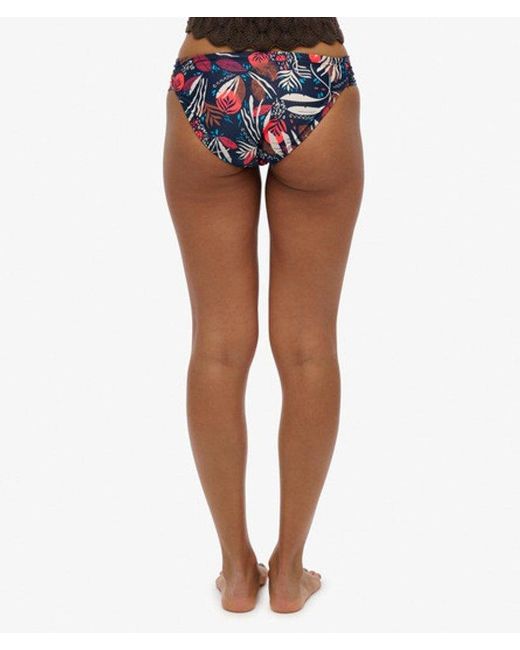 Superdry Black & Co Ruched Bikini Briefs