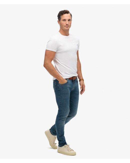 Superdry Blue & Co Organic Cotton Vintage Slim Jeans for men