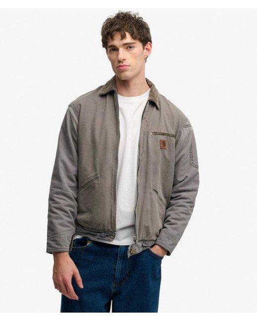 Superdry Gray & Co Carhartt Reworked Collared Jacket for men