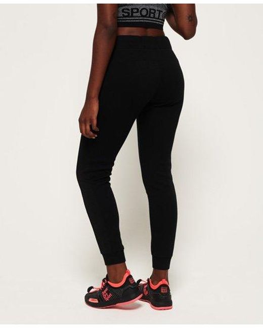 Superdry Black Core Gym Tech Loose Joggers