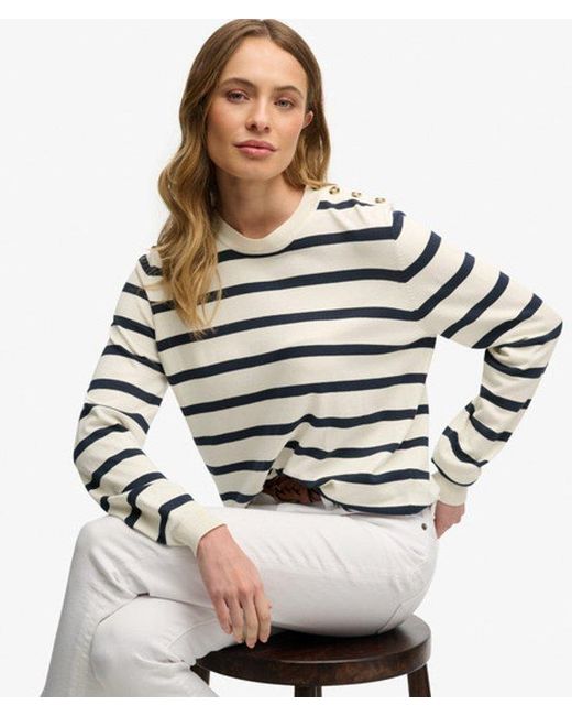 Superdry White & Co Lightweight Essential Jumper