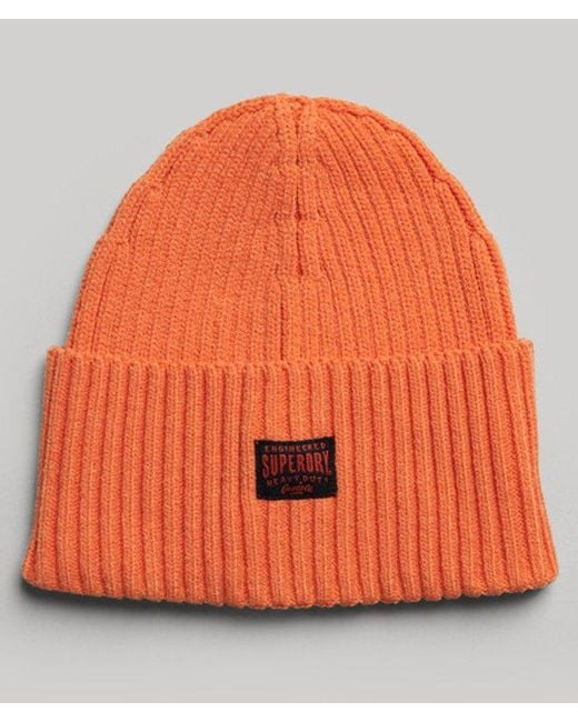Superdry Orange & Co Workwear Knitted Beanie