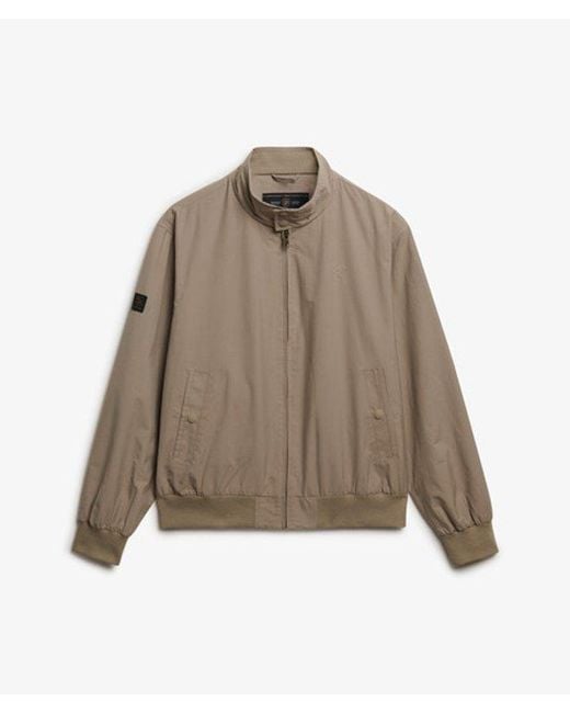 Superdry Brown & Co Classic Harrington Jacket for men