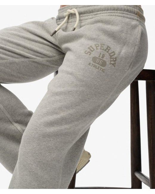 Superdry Black & Co Athletic Essentials Low Rise Flare joggers