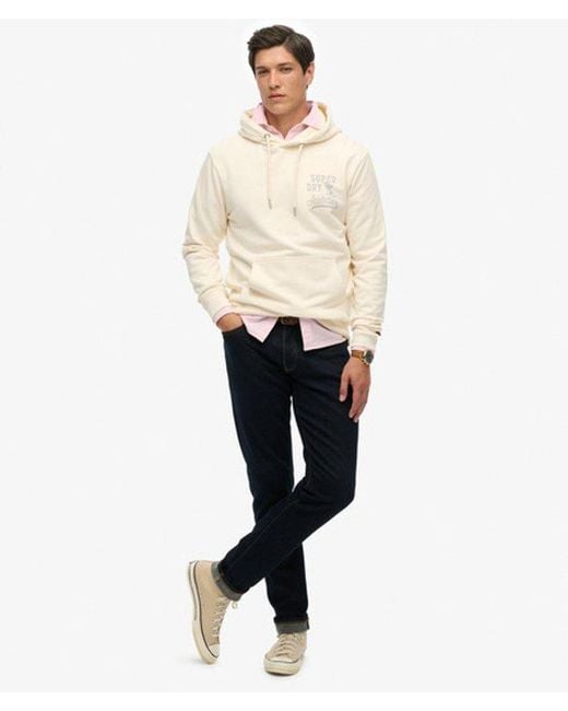 Superdry Natural & Co Athletic Essentials Hoodie for men
