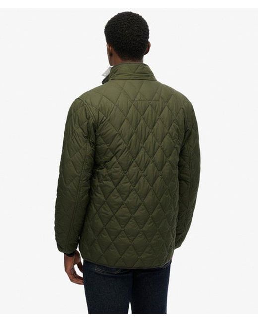 Superdry Green & Co Quilted Estate Jacket for men