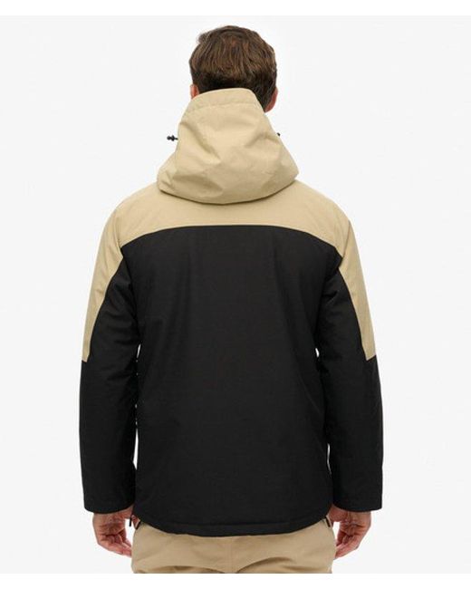 Superdry Natural & Co Freestyle Overhead Ski Jacket for men