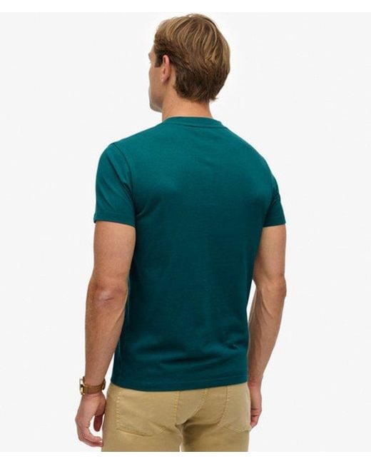 Superdry Green & Co Essential Logo T-shirt for men