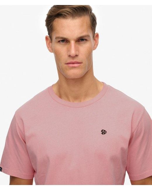 Superdry Red Essentials Relaxed T-shirt for men