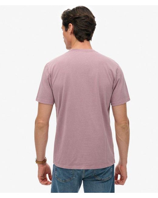 Superdry Gray & Co Micro Logo T-shirt for men